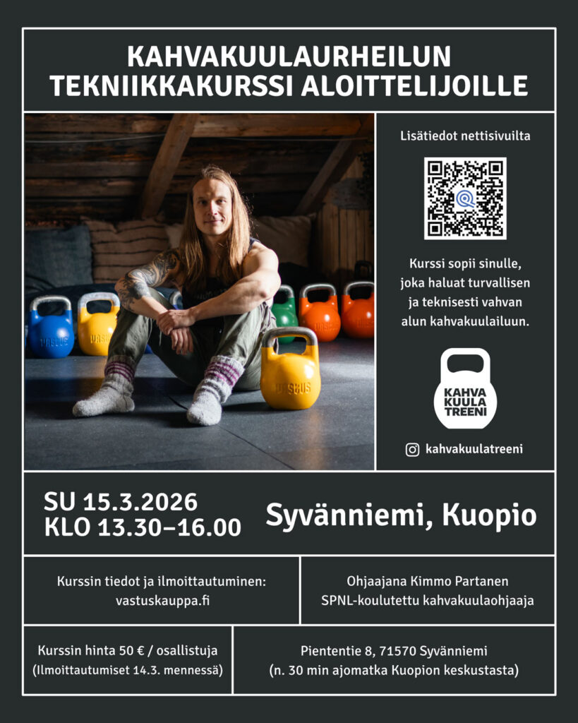 Kahvakuulaurheilun tekniikkakurssi, Kuopio