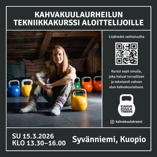 Kahvakuulaurheilun tekniikkakurssi, Kuopio
