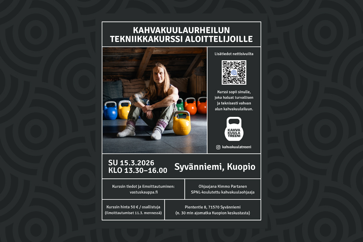 Kahvakuulaurheilun tekniikkakurssi, Kuopio